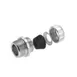 Alfa International HOLCSR - Hollymatic 175 & 180a Power Cord Strain Relief for Meat Processing Equipment 1 image