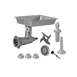 Alfa International TB-300E ATTACH Meat Grinder Head - 304 SS, 2x#12 Knives, 2x#12 Plates, 5/8" Sausage Tube 1 image