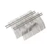 Alfa International TN/FC12-04 Stripper Comb Set – 2 Pieces, Tenderizer/Cutter Replacement, OEM #4 STRIP.COMB B 1 image