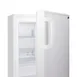 Summit ALFZ36 20" Built-in or Freestanding Undercounter Freezer in White, 2.68 cu. ft. 6 image