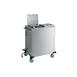 Alluserv CPH2 Convection Heated Plate Dispenser, Mobile, For 7" - 10-1/4" Plates 1 image