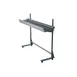 Alluserv CRC08 Stainless Steel Mobile Cantilever Tray Make-Up Conveyor w/ 8 Section 1 image