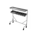 Alluserv SS60CS Stainless Steel Cantilever Patient Tray Starter Station - 60"L x 18" 1 image