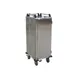Alluserv ST1D2T18 Stainless Steel 18 Tray Stealth Meal Delivery Cart w/ 1 Compartment 1 image