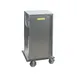 Alluserv TC12-16 Stainless Steel 16 Tray Elite Meal Delivery Cart w/ 1 Compartment 1 image