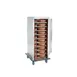 Alluserv VL1824A Aluminum 24 Tray Value Line Meal Delivery Cart w/ 1 Compartment 1 image