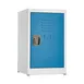 Alpine Industries ADI629-02-BLU Blue Steel Single Tier Storage Locker for Kids - 24"H x 15"W 1 image