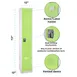 Alpine Industries ADI629-201-GRN Green Large Storage Locker 1 Door 2 Shelves and 2 Hooks 1 image