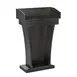 Alpine Industries ADI661-012-BLK Stand-Up Podium Lectern, Floor Model, Wood, Black Finish, With Drawer 1 image