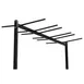 Alpine Industries ADI690-01 Chair and Table Combo Cart, Heavy Duty 600 lbs Capacity 1 image