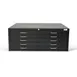 Alpine Industries ADIOF500-02 Vertical File Cabinet, 5 Drawers, Blueprint, Heavy Gauge Steel 1 image