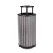 Alpine Industries ALP4400-01-GRY-RB Trash Container, 32 Gallon (121 Liter) 1 image