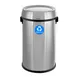 Alpine Industries ALP470-65L-1-R Recycling Receptacle, 17 Gallon (65 Liter) 1 image