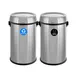 Alpine Industries ALP470-65L-1-R-T Recycling Receptacle & Trash Compost 1 image