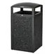 Alpine Industries ALP471-40-GRYS Outdoor/Indoor Trash Receptacle 1 image