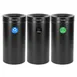 Alpine Industries ALP475-27-BLK-R-T-CO Compost Bin with Recycle Can & Trash Receptacle 1 image