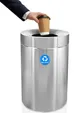 Alpine Industries ALP475-50-R Metal Recycling Receptacle / Container 1 image