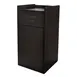Alpine Industries ALP476-BLK Receptacle Enclosure with Drop Hole & Tray Shelf 1 image
