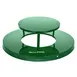 Alpine Industries ALP479-38-A-GRN Rain Bonnet Lid For Outdoor 38 Gallon Waste Receptacle, Green 1 image