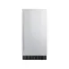 Summit ALR15BSS 15" Built-in or Freestanding Undercounter Refrigerator in Black, w/ Stainless Steel Door, 2.2 cu. ft. 2 image