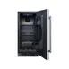 Summit ALR15BSS 15" Built-in or Freestanding Undercounter Refrigerator in Black, w/ Stainless Steel Door, 2.2 cu. ft. 3 image