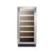 Summit ALWC15 15" Glass Door Wine Refrigerator, Single Temperature, 23 Bottles 2 image
