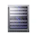 Summit ALWC532CSS 24" Glass Door Wine Refrigerator, Dual Temperature, 46 Bottles 3 image