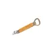 American Metalcraft BBC39 Deluxe Bottle/Can Opener, 4-1/2" Long, Tempered Stainless With Hardwood Handle 1 image