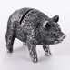 American Metalcraft CHPP Card Holder – Whimsical Pig Menu Stand, Polyresin, 6" H x 4" W, Resin 1 image