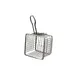 American Metalcraft FRYS443 Tabletop Fry Basket, 4" Square x 3" H, Stainless Steel 1 image