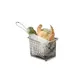 American Metalcraft FRYT433 Fry Basket, Rectangular Stainless Steel, 4-1/8" W x 3-3/8" D x 2-7/8" H 1 image