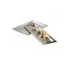 American Metalcraft HMRT1611 Rectangular Tray, 16-5/8" L x 11-1/4" W x 3/8" H, Hammered Steel 1 image