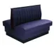American Tables & Seating AD-4812 GR5 46"L Double 12 Channel Back, Fully Upholstered Booth, 48" Height 1 image