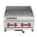 American Range ADJ-24 24" Countertop Gas Radiant Charbroiler w/ (4) Burners, 80.000 BTU 1 image