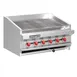 American Range ADJ-48 48" Countertop Gas Radiant Charbroiler w/ (8) Burners, 160.000 BTU 1 image