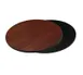 American Tables & Seating ADL48-B/DM Round 48" Diameter Laminate Reversible Table Top, T-Mold Edge 1 image