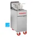 American Range AF-50HE Full Pot Floor Model Gas Fryer w/ 50-lb Capacity, Thermostat Control 1 image
