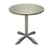 American Tables & Seating AL30 Round 28" Diameter Dining Height Indoor Pedestal Table 1 image