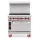 American Range AR-6-C 36" Gas Restaurant Range w/ (6) Open Burners, (1) Convection Oven, 222.000 BTU 1 image