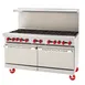 American Range ARGF-24G-6B-CL 60" Gas Restaurant Range w/ (1) 24" Griddle,  (6) Open Burners, (1) Convection Oven, (1) Space Saver Oven, 247.000 BTU 1 image