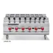 American Range ARKB-72 72" Countertop Gas Radiant Kebob Broiler w/ (12) Burners, 360.000 BTU 1 image