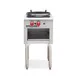American Range ARWR-3R Gas Wok Range w/ (1) Bowl, (3) Ring Burners, 16" Wok Ring, Manual Knobs, 90.000 BTU 1 image