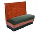 American Tables & Seating AS36-WBB-SSD GR4 30"L Single Deuce Bead Board Back, Wood Booth, 36" Height 1 image