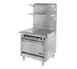 American Range HD34-3HT-O 34" Gas Heavy Duty Range w/ (3) Hot Tops, (1) Cabinet Base, 90.000 BTU 1 image