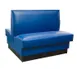 American Tables & Seating QAD-36 GR4 46"L Double Plain Back, Upholstered Booth, 42" Height 1 image