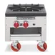 American Range SPSH-18-2 18" Gas Stock Pot Range, (2) Three Ring Burners, Low Height, Front to Back Design, 180.000 BTU  1 image