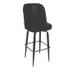 American Tables & Seating SR-4J BV UNATTACHED Swivel Bar Stool with Plain Back and Black Vinyl Seat 1 image
