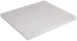 ATS ATR3636-PW Square Resin Table Top, 36x36, Pure White, 3/4 Core, 2 Drop Edge 1 image