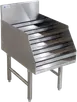 ATS MET-LQDR-1825 Liquor Display, 5‑Tier Steel, 18"W x 25"D x 30"H, 20 Btl, 6" Bksp, NSF 1 image