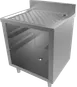 ATS MET-UBGR-243 Underbar Glass Storage Unit, Drainboard Top 1 image